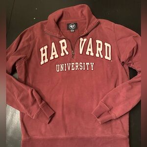 Harvard pullover quarter zip , soft